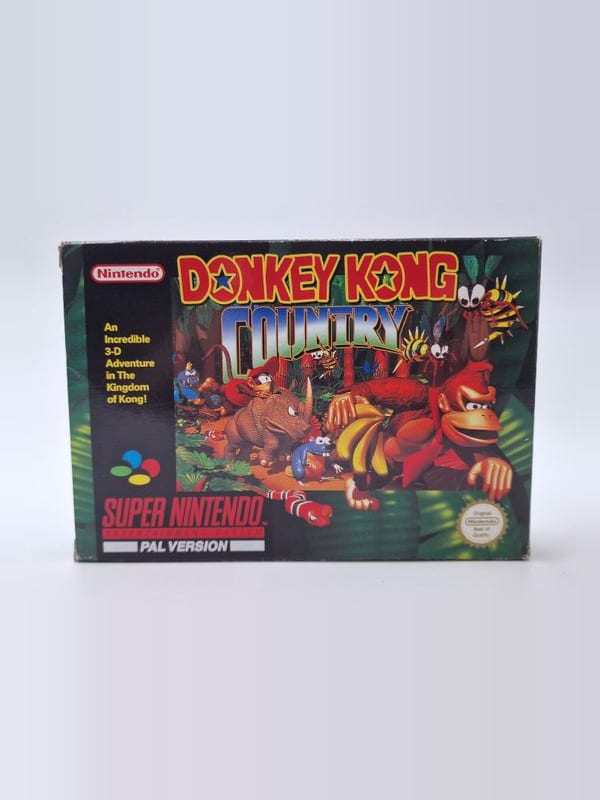 Donkey Kong Country — Nintendo SNES PAL