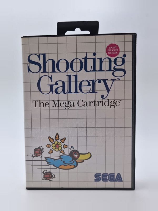 Shooting Gallery — SEGA Master System PAL