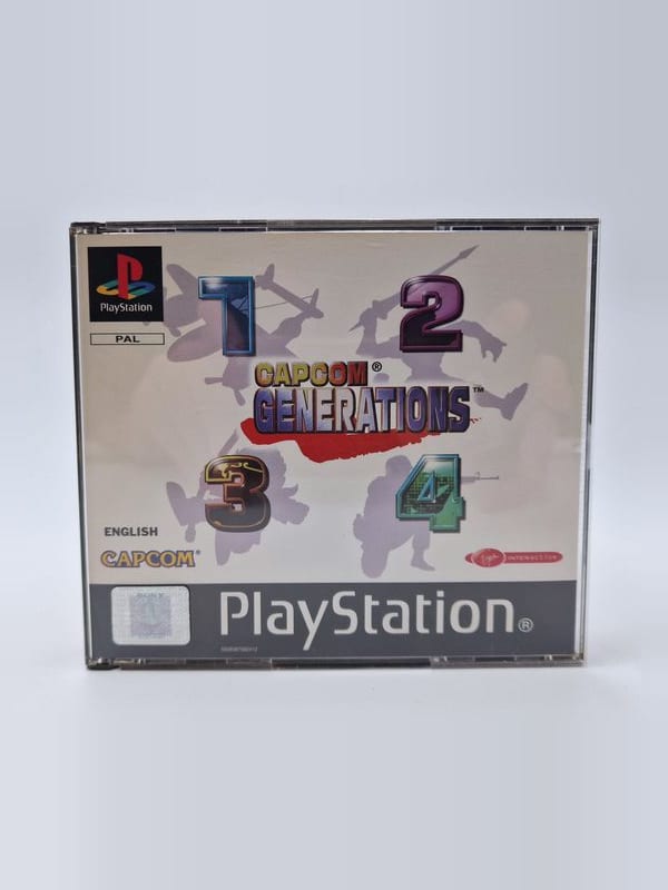 Capcom Generations — Sony PS1 PAL