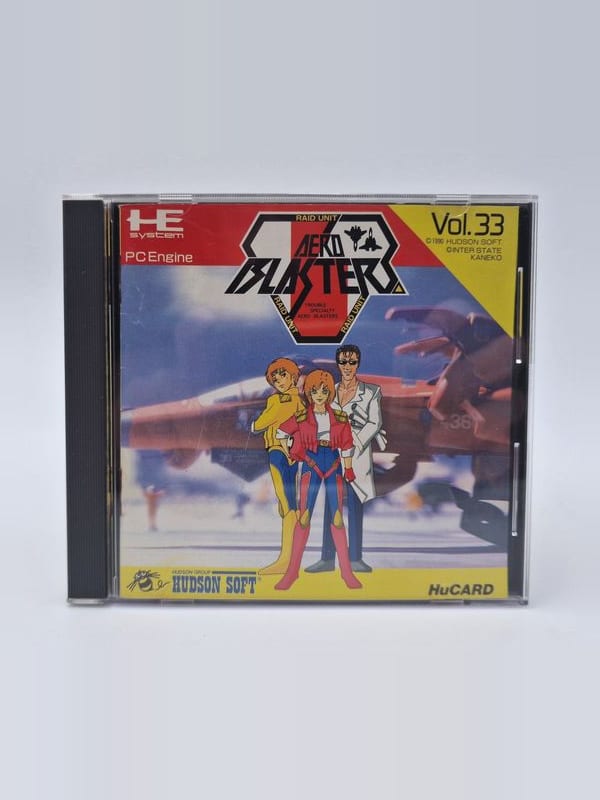 Aero Blasters — NEC PC Engine JAP