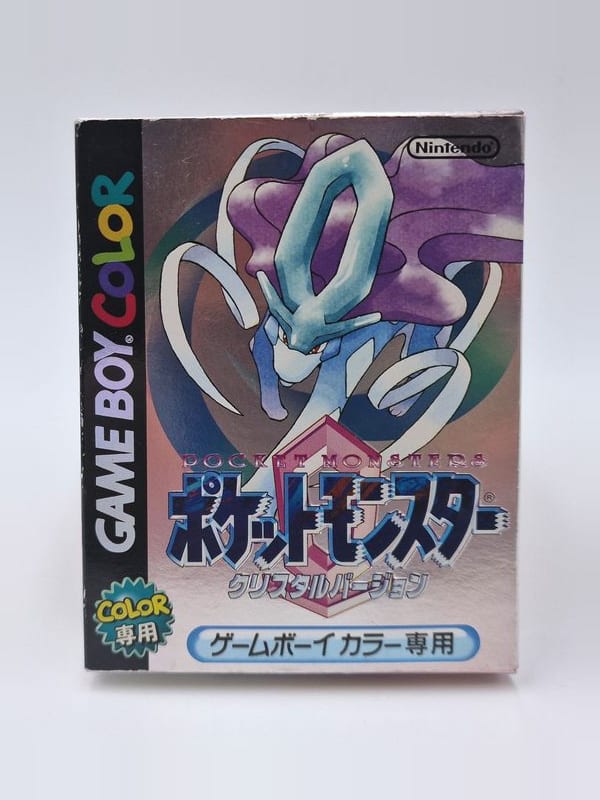 Pokémon Version Cristal — Nintendo Game Boy JAP