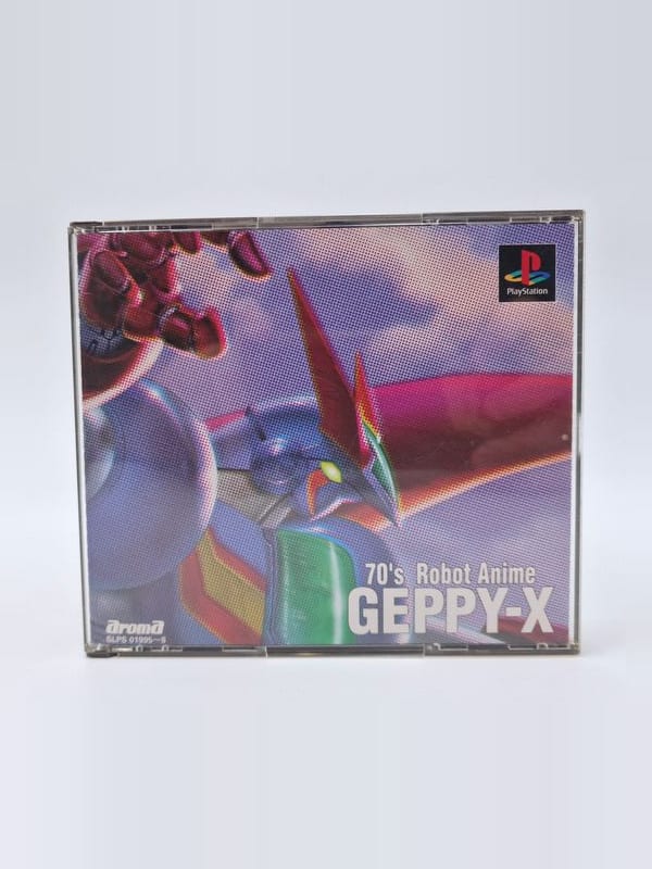 70's Robot Anime Geppy-X — Sony PS1 JAP