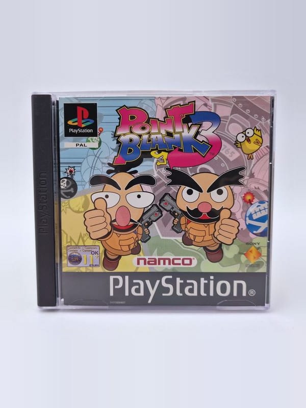 Point Blank 3 — Sony PS1 PAL