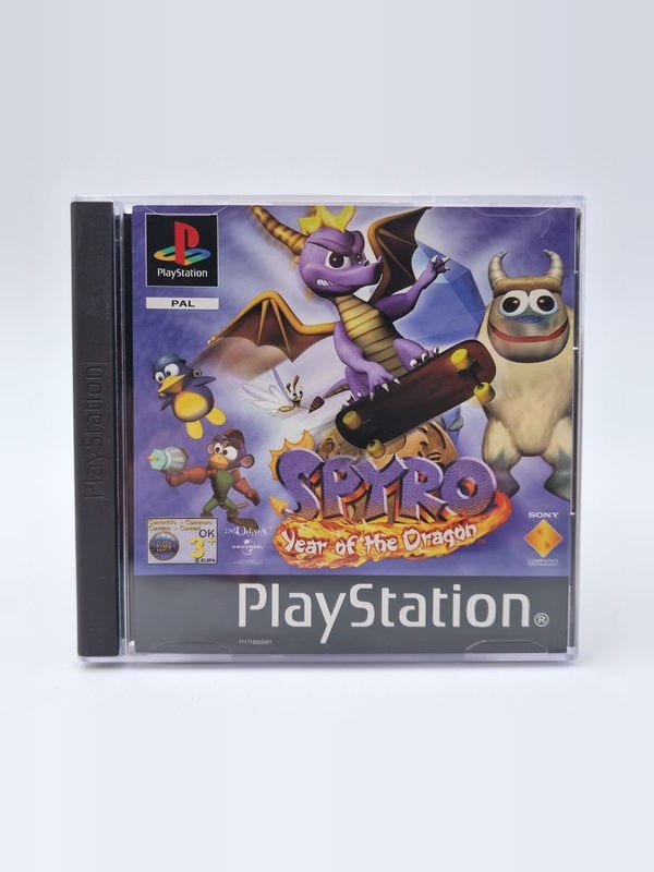 Spyro Year of the Dragon — Sony PS1 PAL