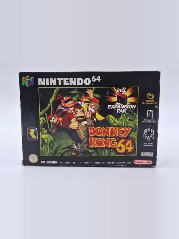 Donkey Kong 64 — Nintendo 64 PAL (vendu)