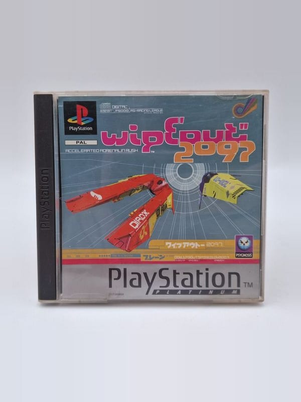Wipeout 2097 Platinum — Sony PS1 PAL