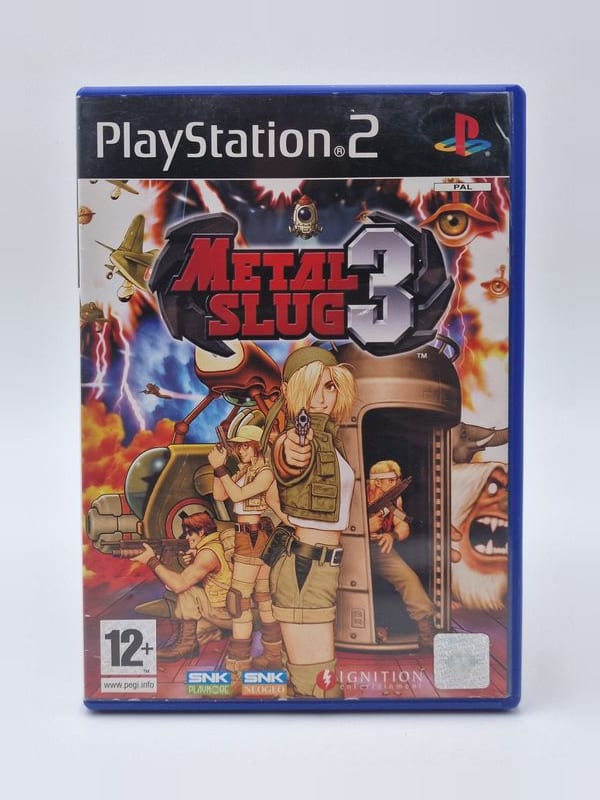 Metal Slug 3 — Sony PS2 PAL (vendu)
