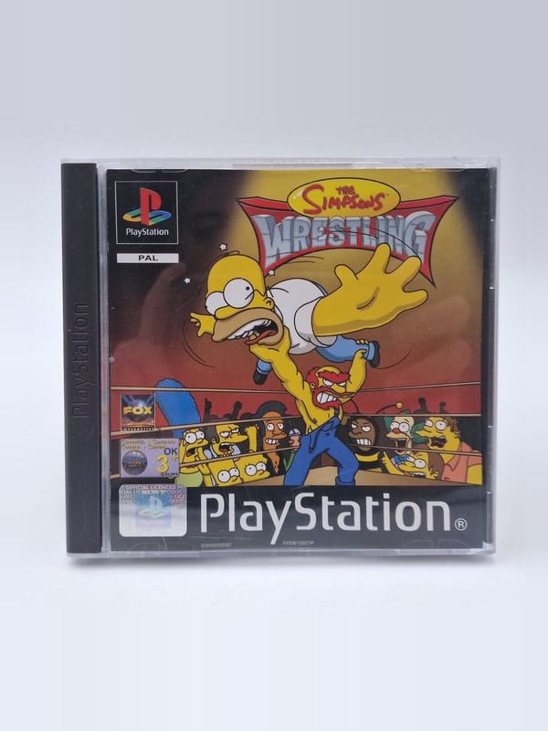 The Simpsons Wrestling — Sony PS1 PAL