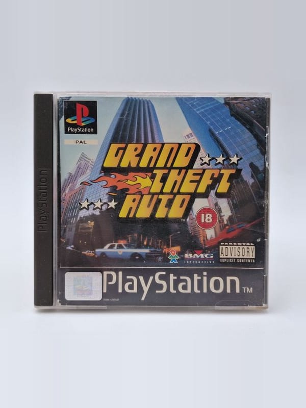 Grand Theft Auto — Sony PS1 PAL (vendu)