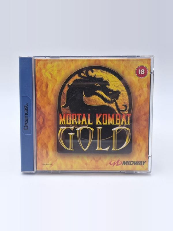 Mortal Kombat Gold — SEGA Dreamcast PAL