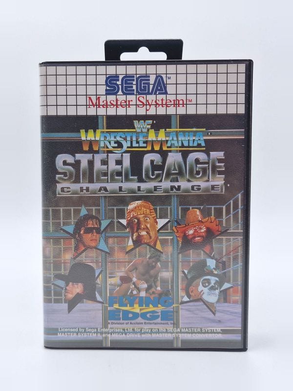 WWF Wrestlemania: Steel Cage Challenge — SEGA Master System PAL