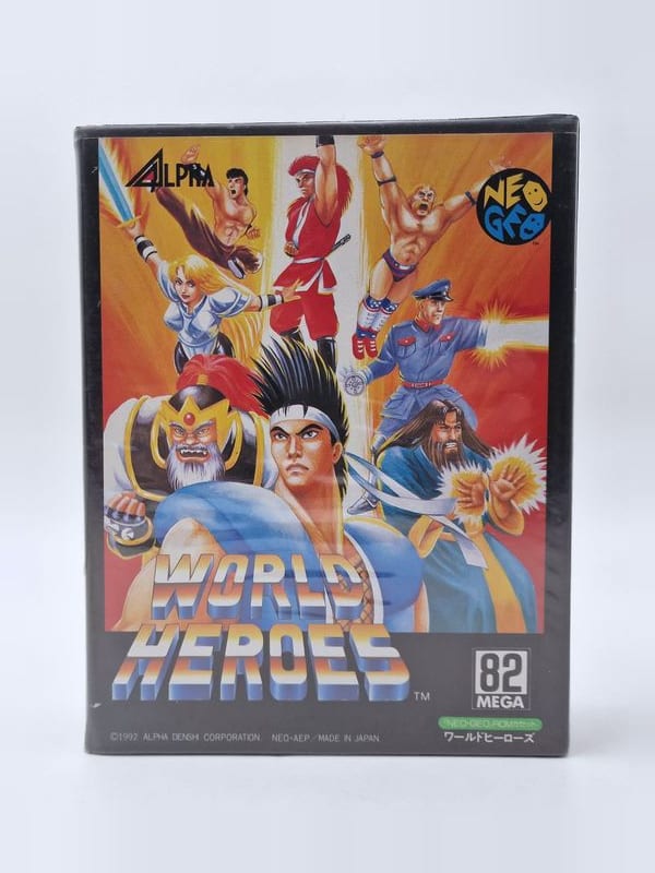 World Heroes — SNK Neo Geo AES JAP