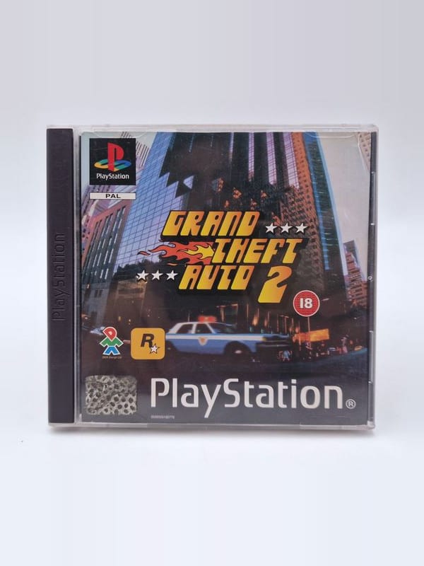 Grand Theft Auto 2 — Sony PS1 PAL (vendu)