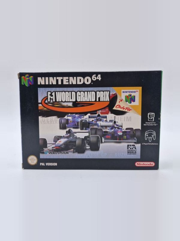 F-1 World Grand Prix — Nintendo 64 PAL (vendu)