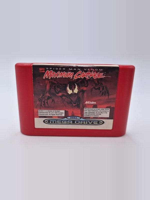 Spider-Man and Venom: Maximum Carnage — SEGA Megadrive PAL