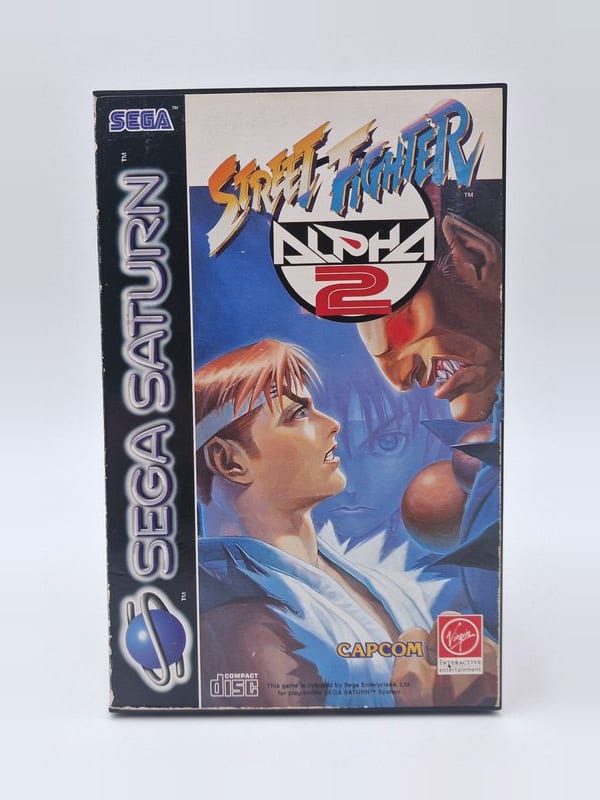 Street Fighter Alpha 2 — SEGA Saturn PAL (vendu)