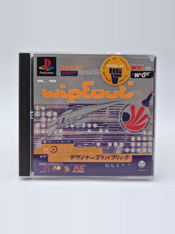Wipeout — Sony PS1 PAL (vendu)