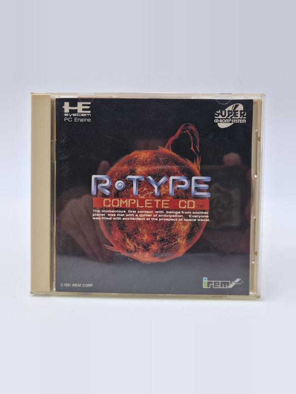R-Type Complete CD — NEC PC Engine JAP
