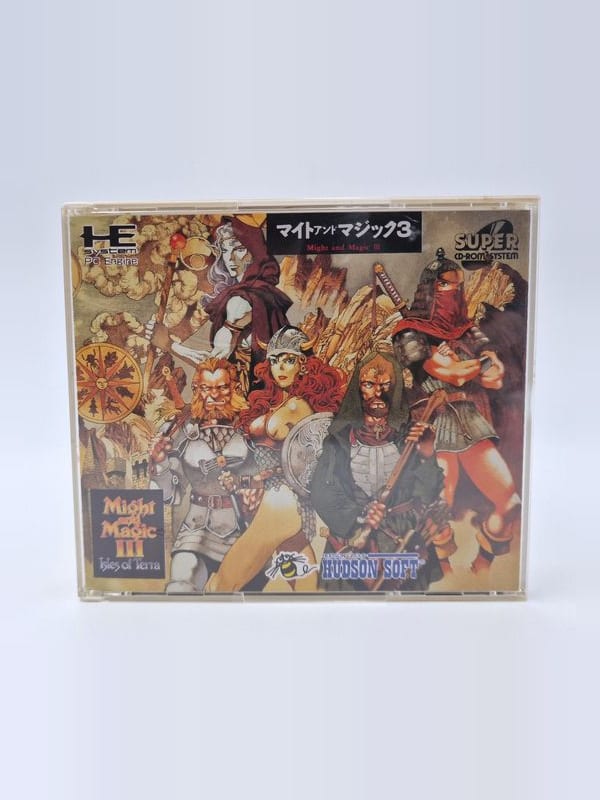 Might and Magic III — NEC PC Engine JAP (vendu)