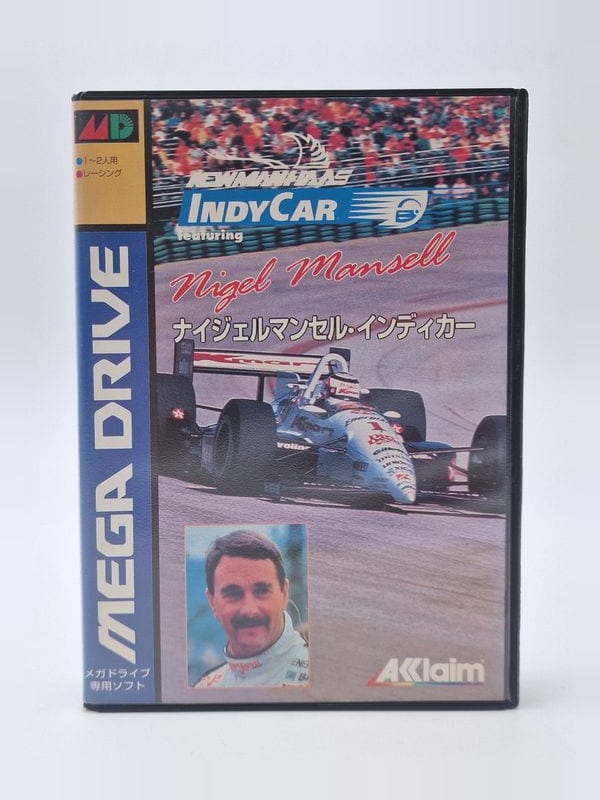 Newman/Haas IndyCar featuring Nigel Mansell — SEGA Megadrive JAP