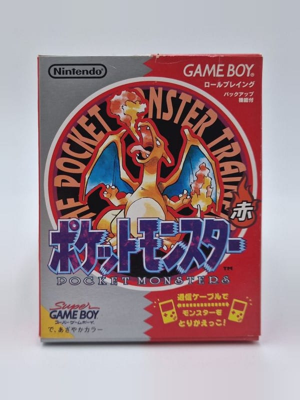 Pokémon Version Rouge — Nintendo Game Boy JAP