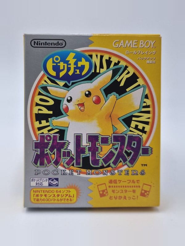 Pokémon Version Jaune — Nintendo Game Boy JAP
