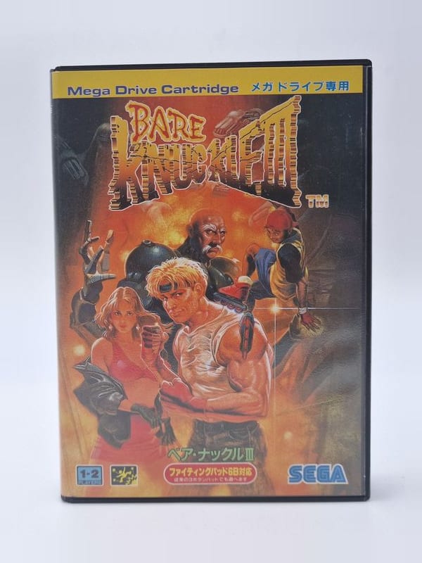 Bare Knuckle III Streets of Rage 3 — SEGA Megadrive JAP