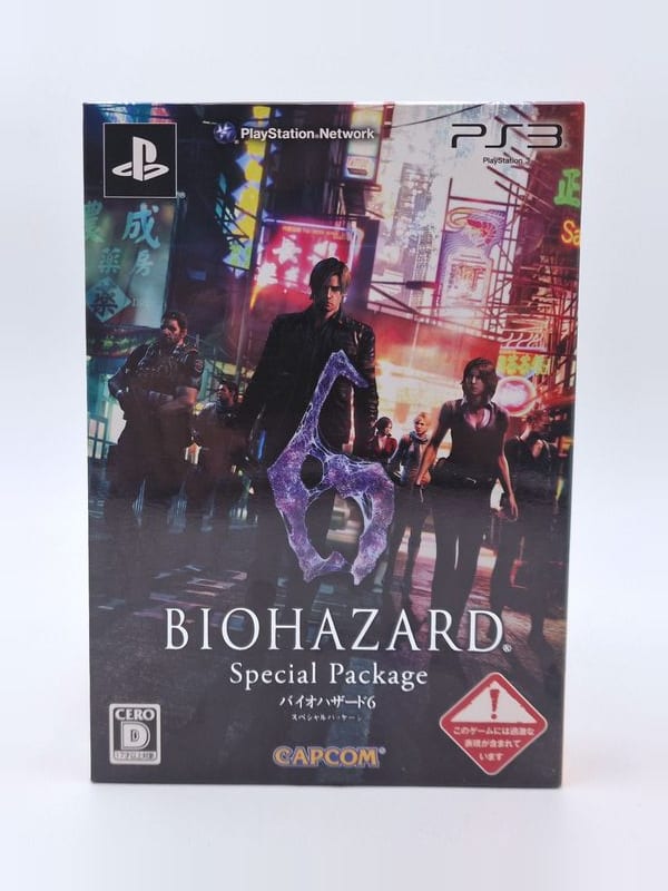 Biohazard 6 Special Package — Sony PS3 JAP