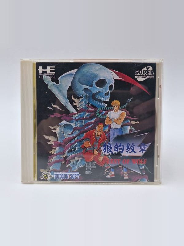 Crest of Wolf — NEC PC Engine JAP (vendu)
