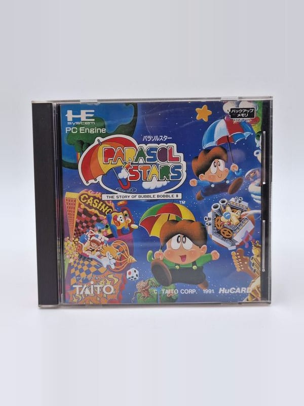 Parasol Stars: The Story of Bubble Bobble III — NEC PC Engine JAP