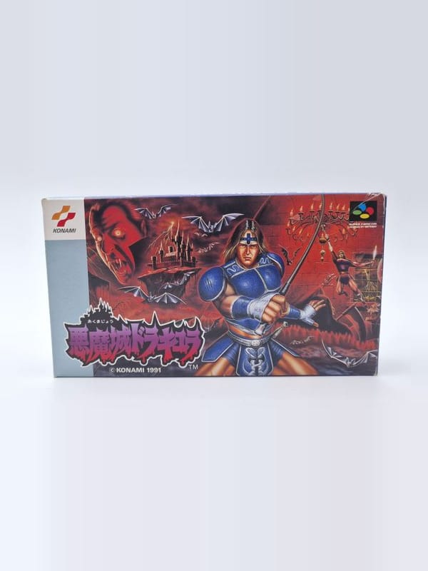 Akumajo Dracula IV 4 — Nintendo SFC JAP (vendu)