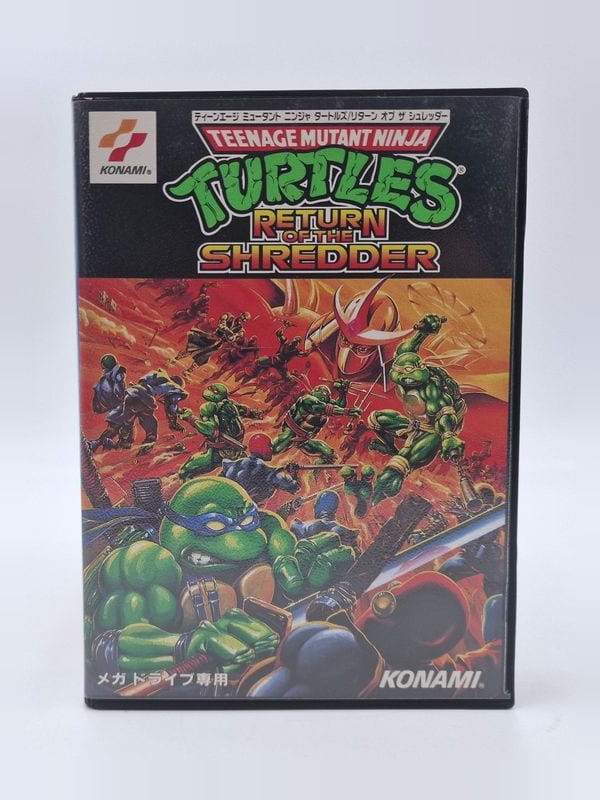 Teenage Mutant Ninja Turtles: Return of the Shredder — SEGA Megadrive JAP