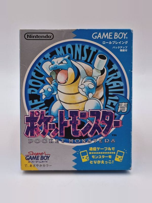 Pokémon Version Bleu — Nintendo Game Boy JAP