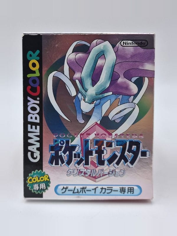 Pokémon Version Cristal — Nintendo Game Boy JAP