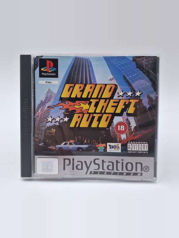 Grand Theft Auto Platinum — Sony PS1 PAL (vendu)