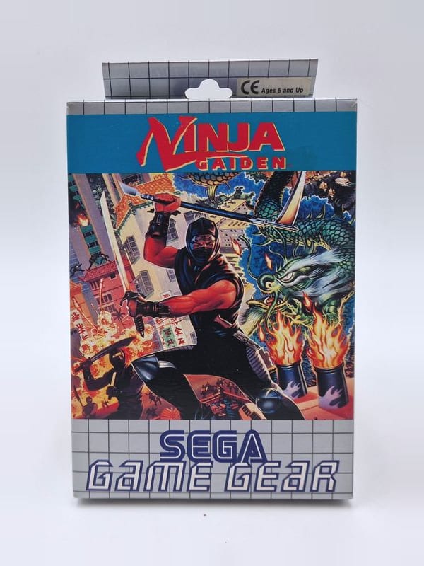 Ninja Gaiden — SEGA Game Gear PAL (vendu)