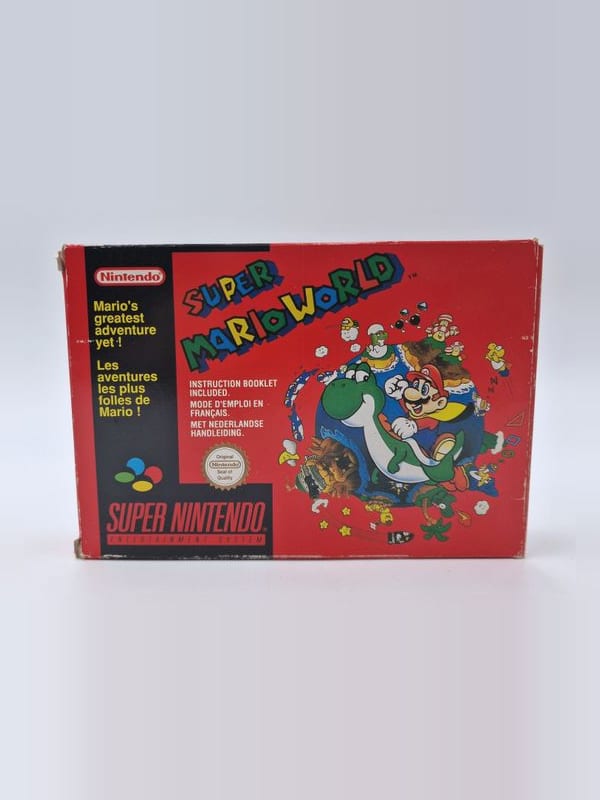 Super Mario World — Nintendo SNES PAL