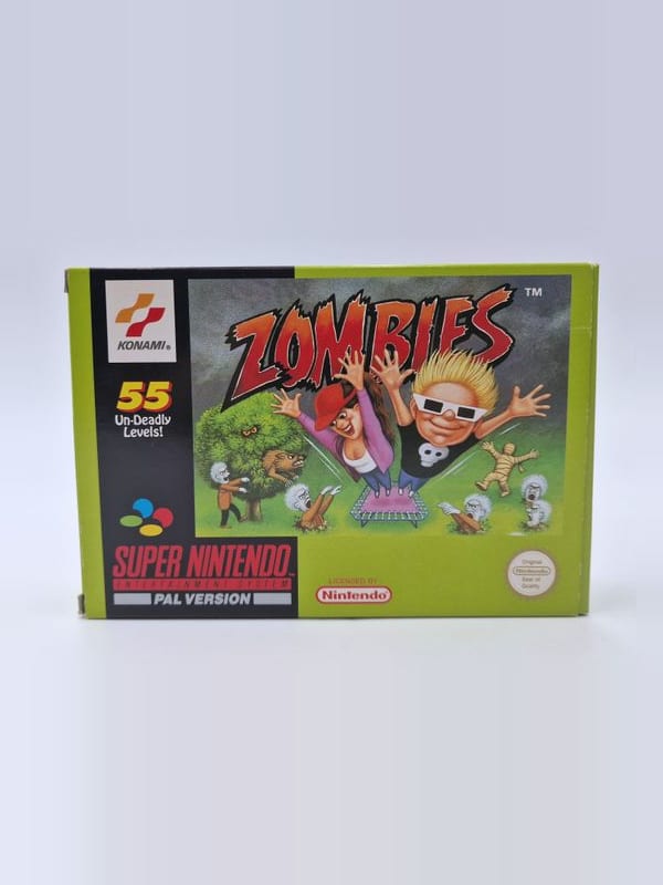 Zombies — Nintendo SNES PAL