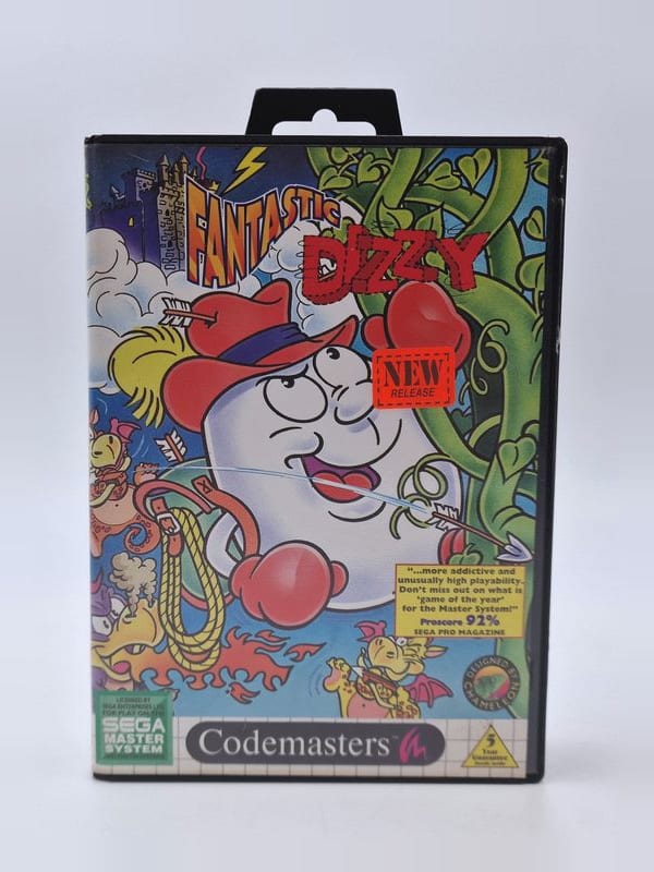 Fantastic Dizzy — SEGA Master System PAL (vendu)
