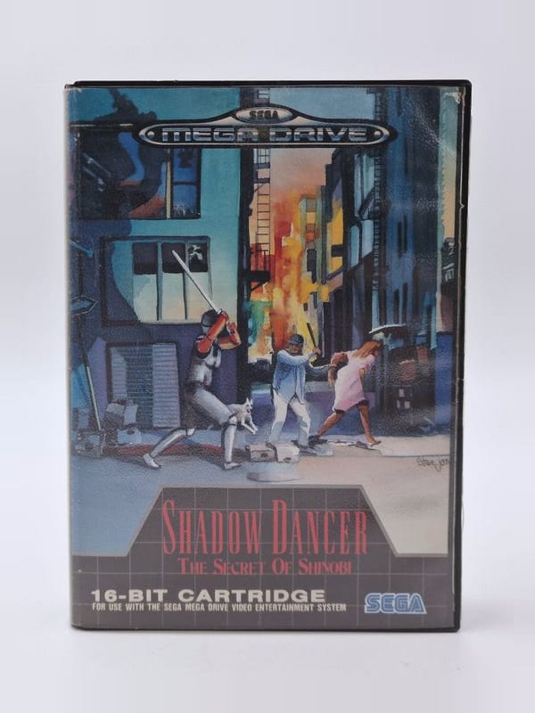 Shadow Dancer: The Secret of Shinobi — SEGA Megadrive PAL