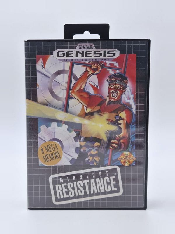 Midnight Resistance — SEGA Megadrive US