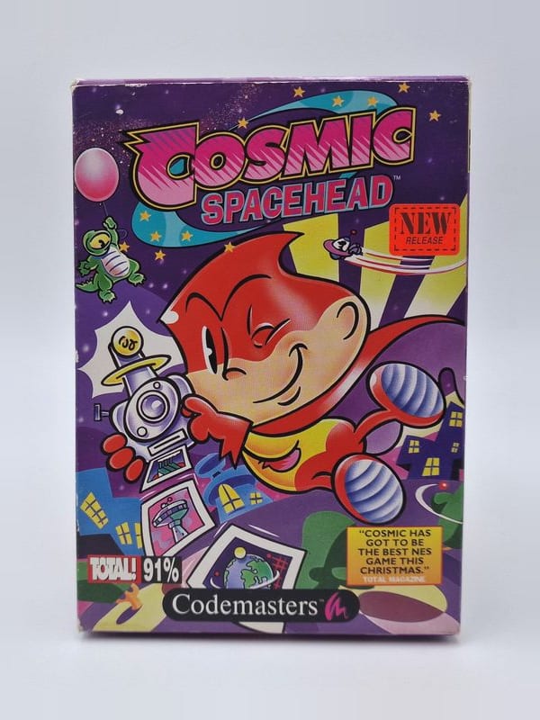 Linus Spacehead's Cosmic Crusade — Nintendo NES / FC PAL
