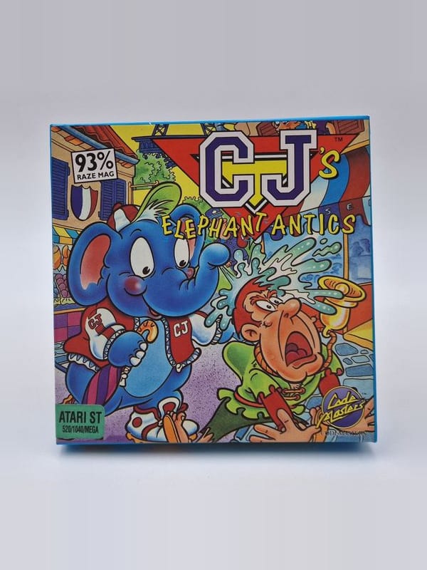 CJ's Elephant Antics (Atari ST) — Autres PAL