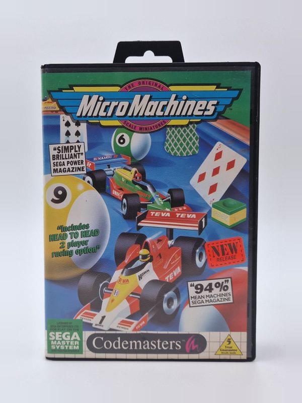 Micro Machines — SEGA Master System PAL