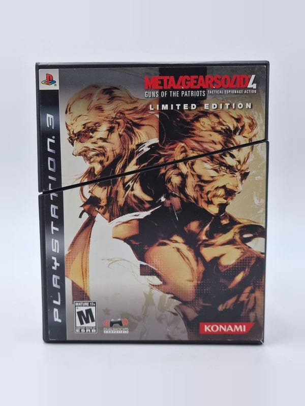 Metal Gear Solid 4: Guns of the Patriots - Limited Edition — Sony PS3 US