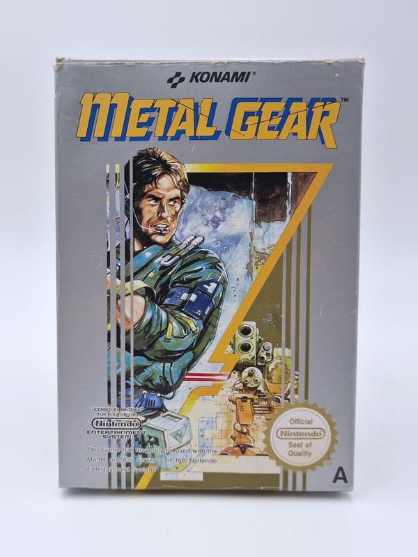 Metal Gear — Nintendo NES / FC PAL (vendu)