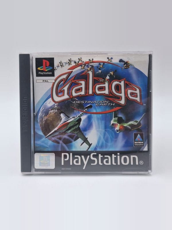Galaga: Destination Earth — Sony PS1 PAL