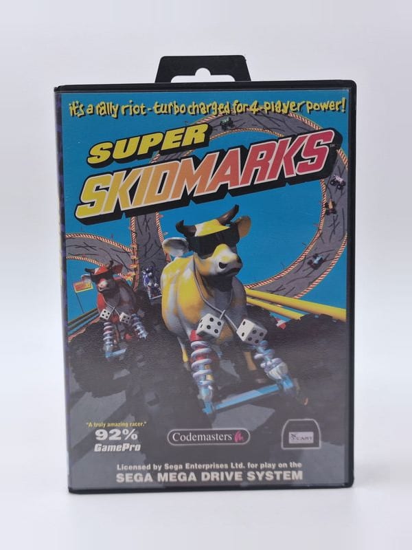 Super Skidmarks — SEGA Megadrive PAL
