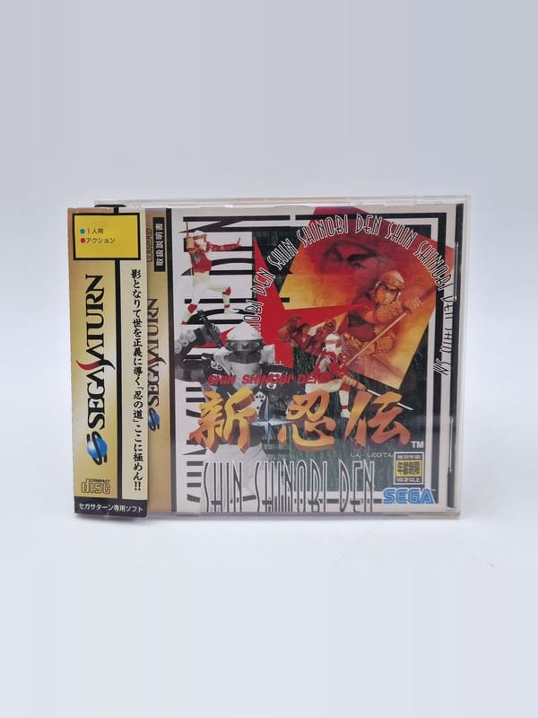 Shin Shinobi Den — SEGA Saturn JAP