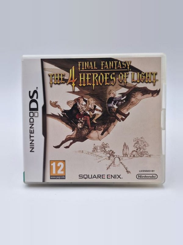 Final Fantasy The 4 Heroes of Light — Nintendo DS PAL